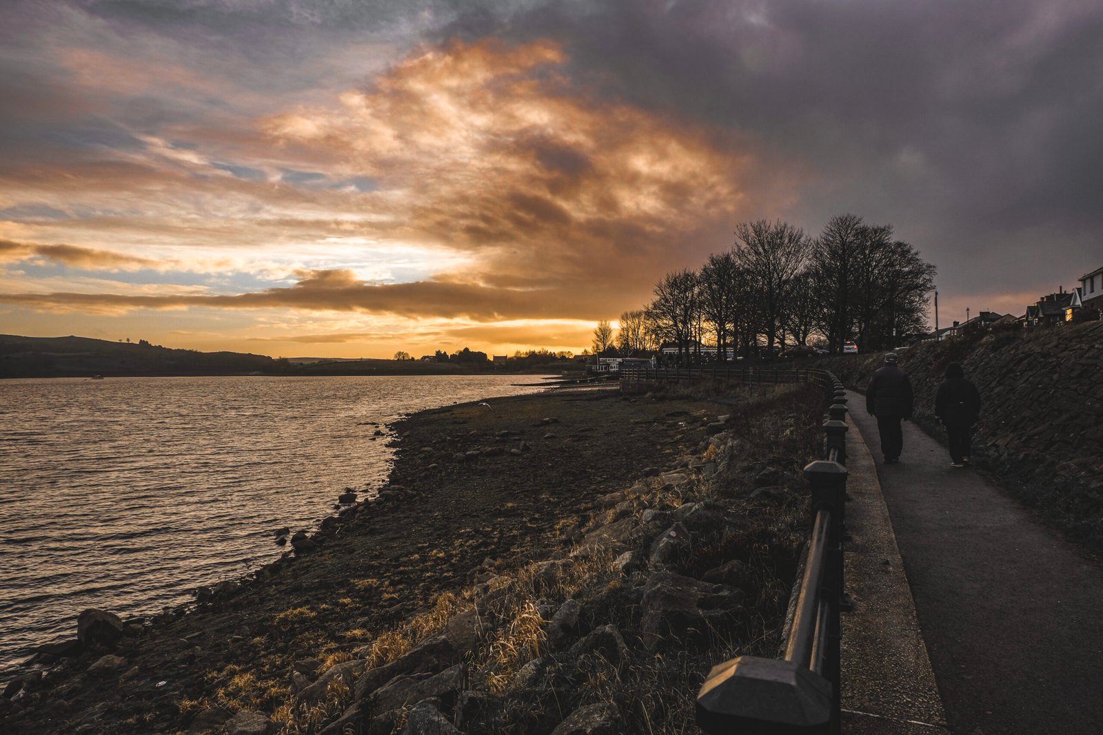 Sunset at Hollingworth Lake