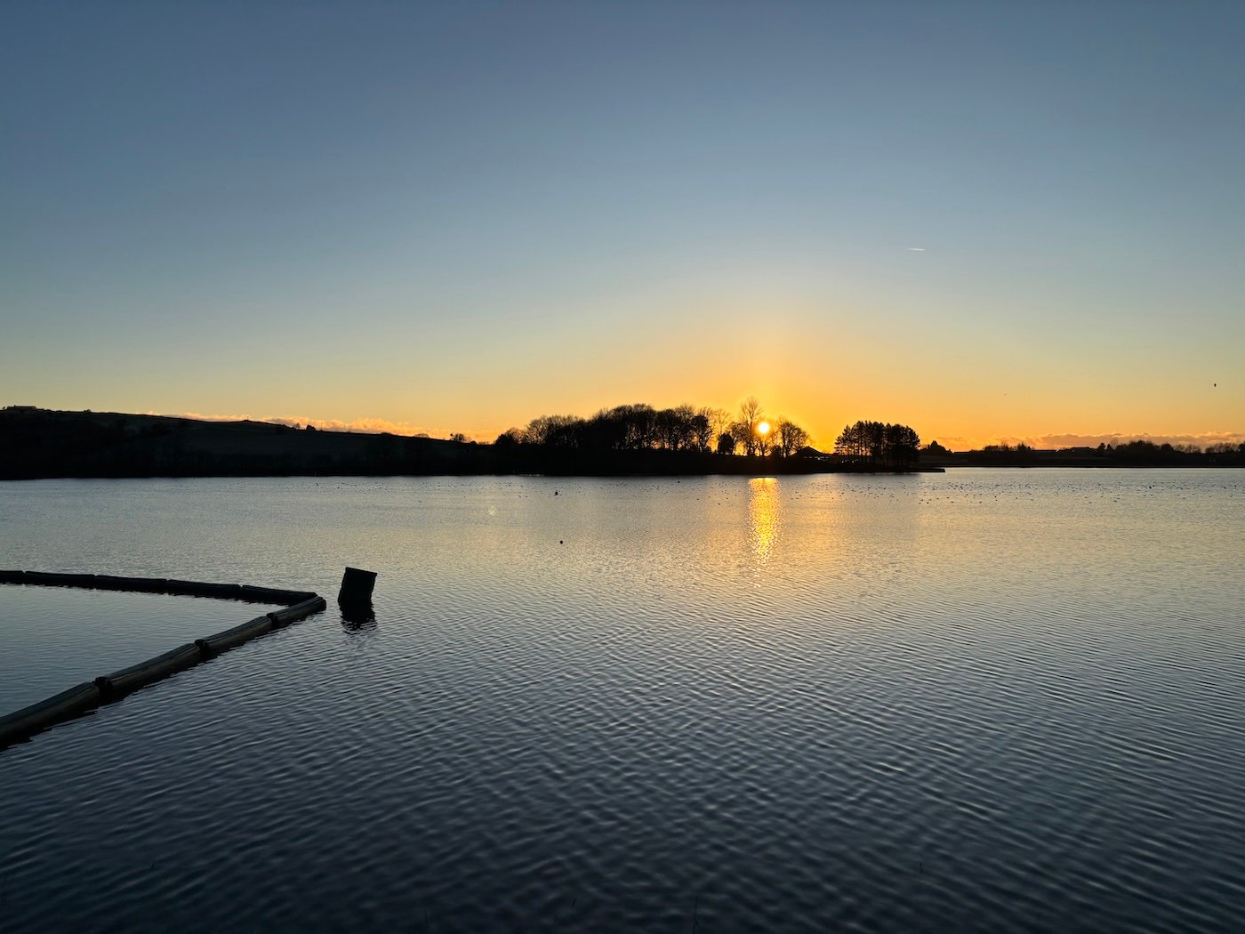 Hollingworth Lake sunset